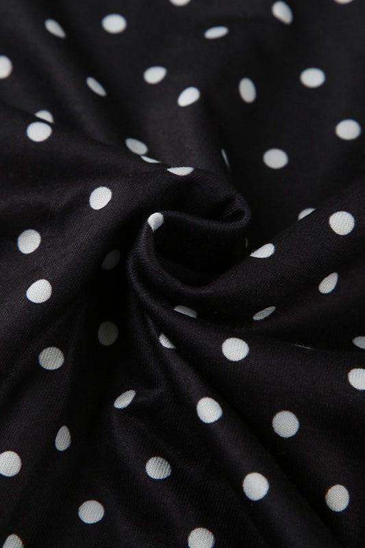 Fl Polka Dots Modern Dress for Smart Casual Fashion Boutique Fashion Style