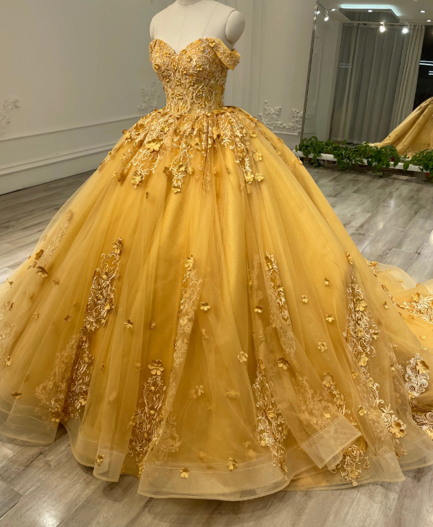 Quinceanera Dresses Sweetheart Ball Gowns Party Prom Dresses - View 3 | FashionDia
