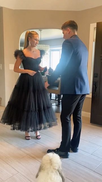 Black Prom Dress, Evening Gown