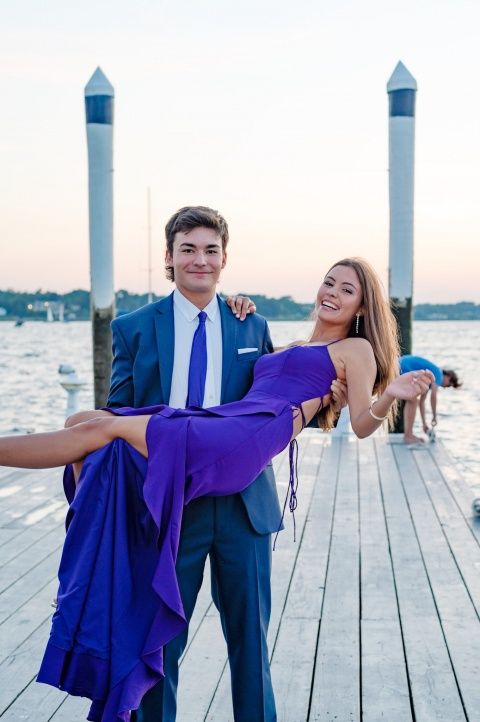Purple Long Prom Dress, Formal Dress Graduation Dresses