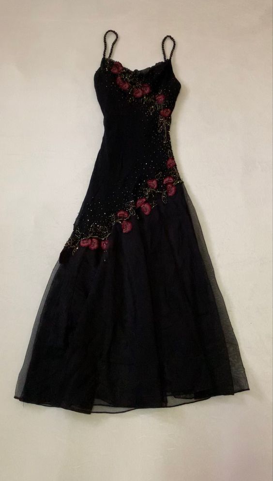 Sexy Black Prom Dresses Formal Birthday Party Gowns - FashionDia