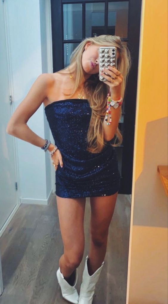 Navy Blue Sheath Graduation Dress Short Prom Dresses fg3920