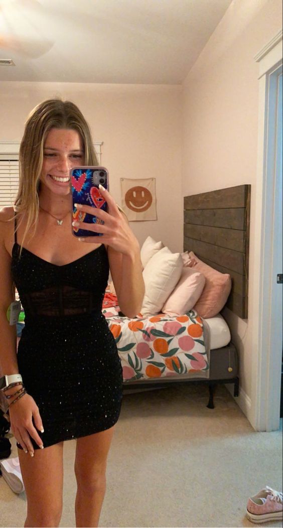 Sparkly Cocktail Dresses Short Women Formal Homecoming Dress
