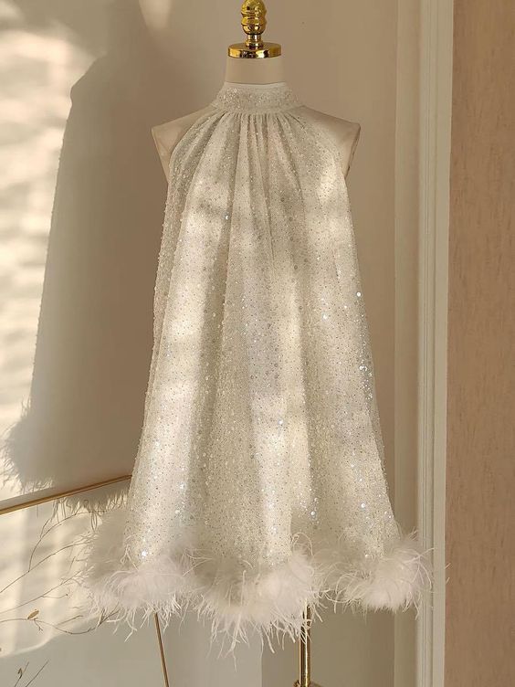 White Short Prom Dresses, Fashion Cocktail Dress
