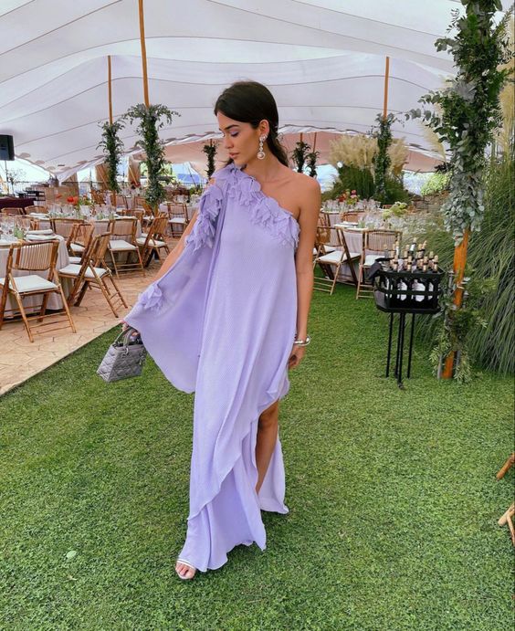 Lilac prom dress Evening Gown Party Dress - View 2 | FashionDia