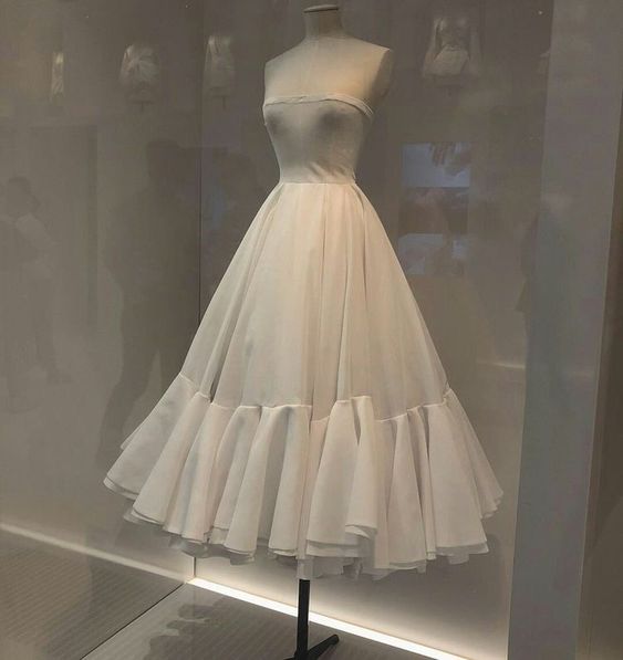 Ivory Elegant Formal Dress, Homecoming Dresses Party Dress