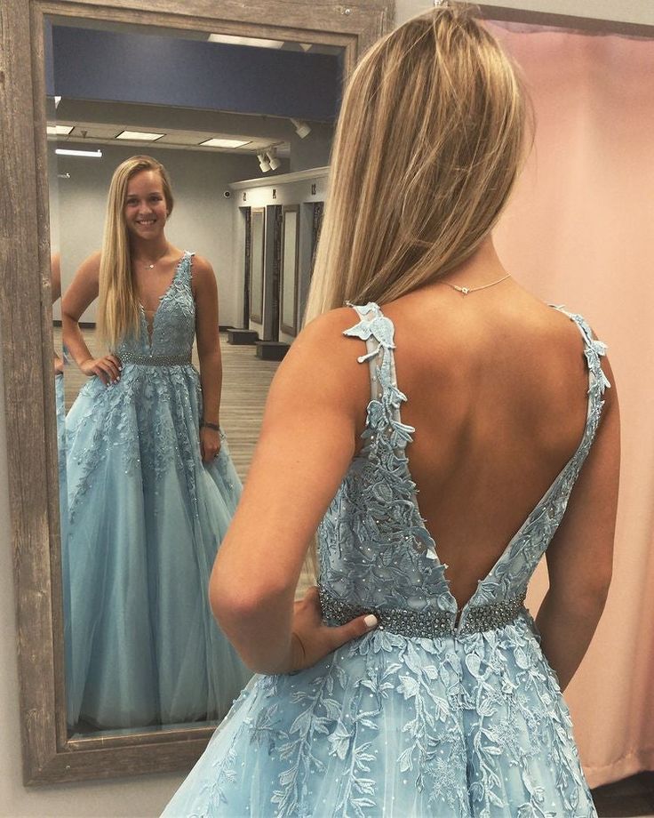 Lace Prom Dresses Formal Ball Dress, Evening Dress, Dance Dresses, School Party Gown