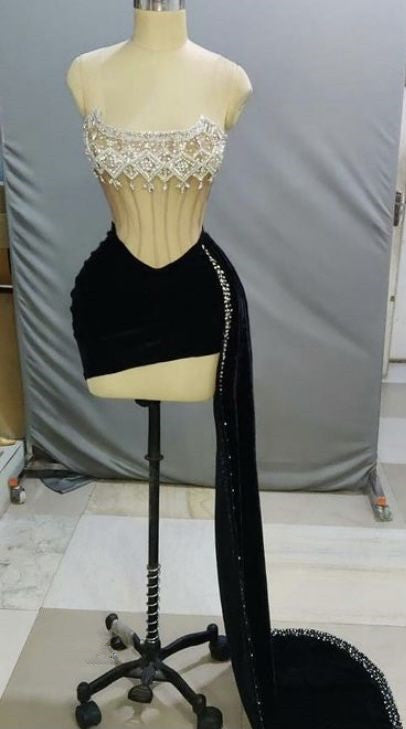 Elegant Black Short Party Dresses Short Prom Dress Homecoming Dress