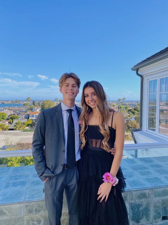 black tulle prom dress - View 3 | VelvetHem