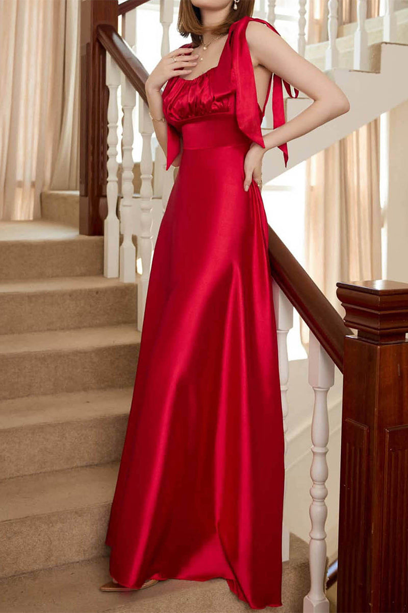 Elegant Formal Solid Frenulum Evening Dress Dresses - View 8 | VelvetHem