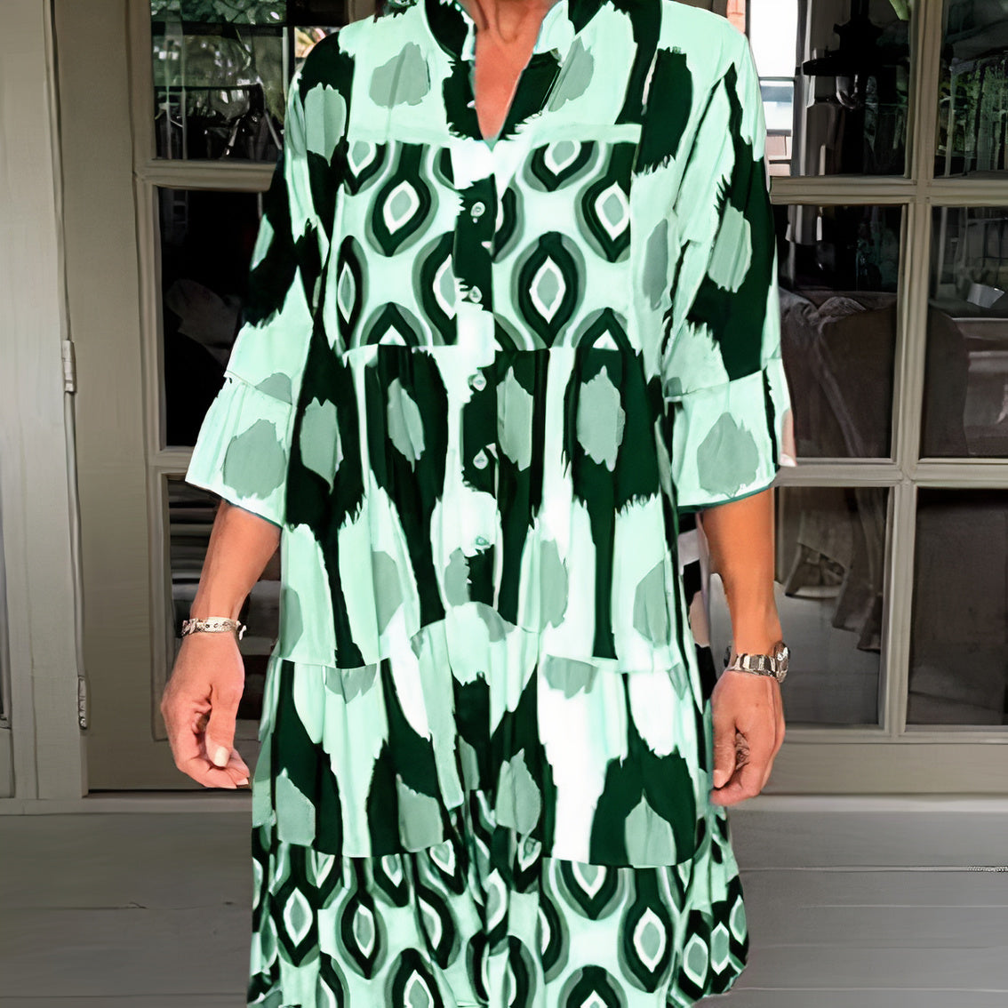 Mercedes Aesthetic Beautiful Summer Dress for Every Day Elevated Occasion Wear