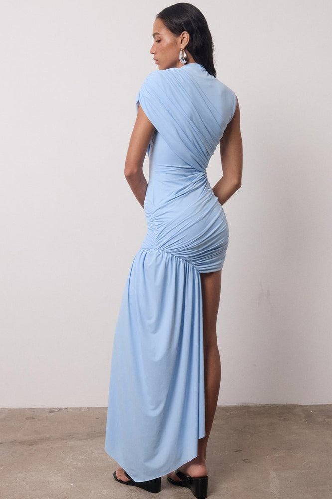 Fitted Ruffle Detail Work Dress - View 7 | VelvetHem