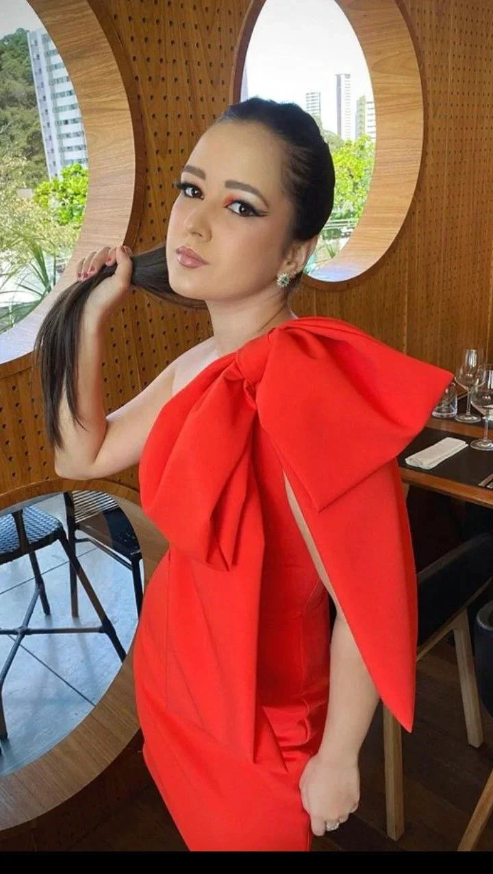 Chic Orange Homecoming Dress 18th Birthday Party Dress (ZD11893)