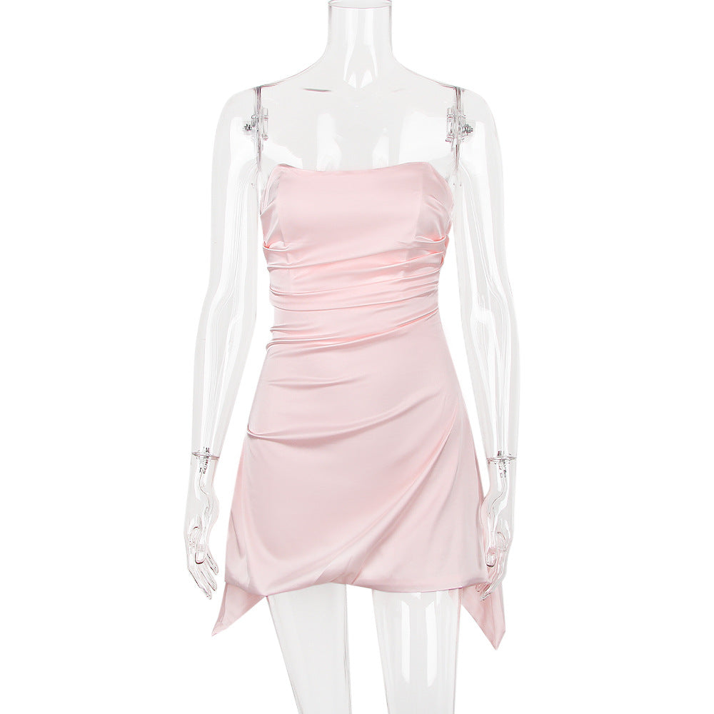 Cassio Mini Dress Pink