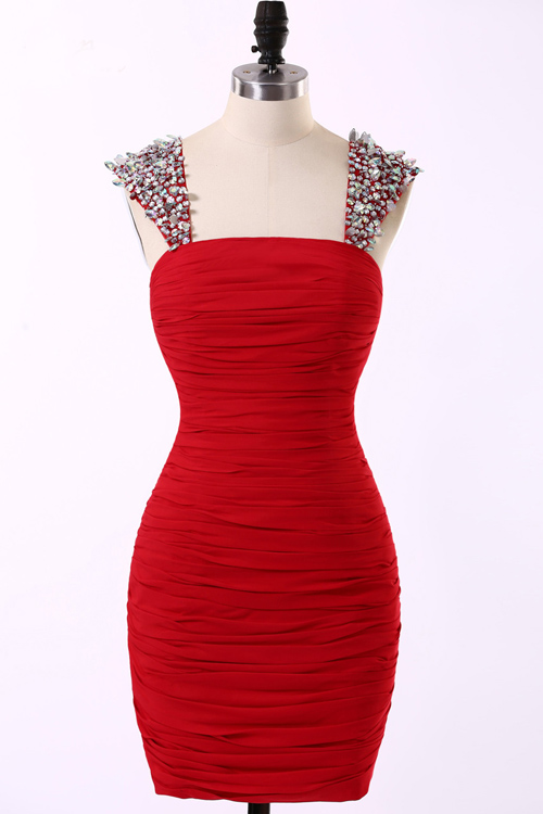 Sheath Charming Homecoming Dress,Sexy Party Dress,Charming Homecoming Dress - FashionDia