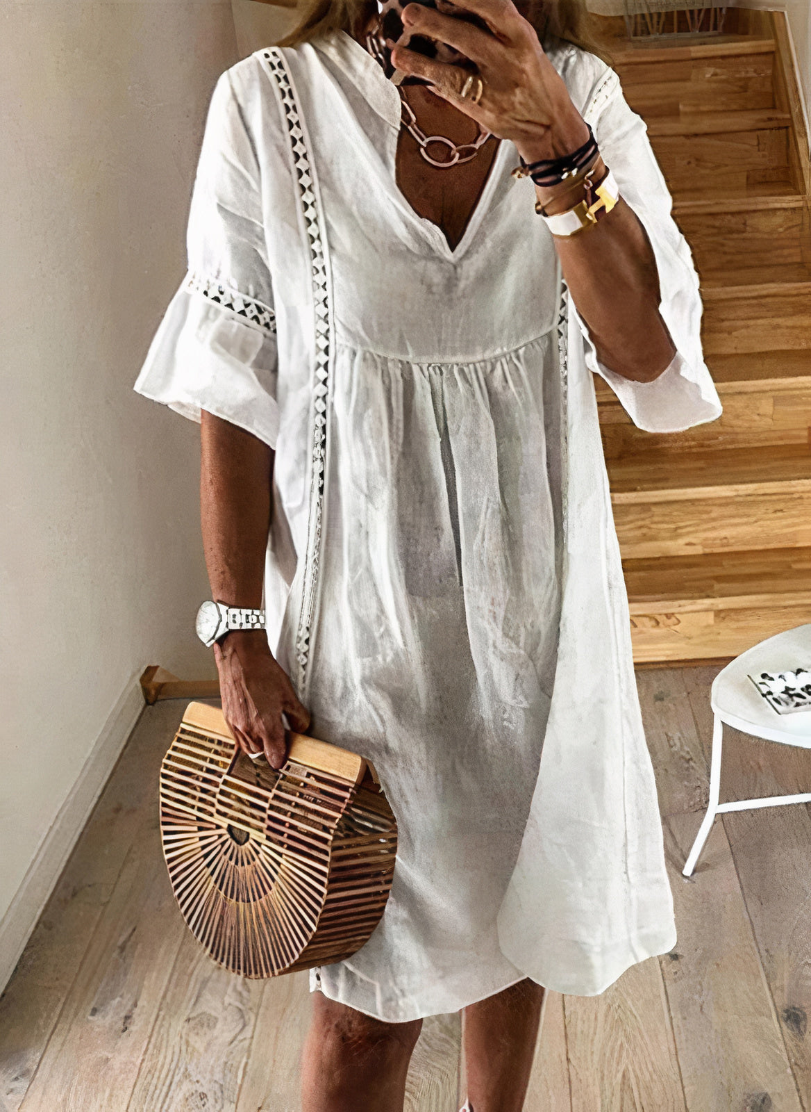 Esperanza Statement Super Stylish Tunic Dress for Women Chic Silhouette Collection