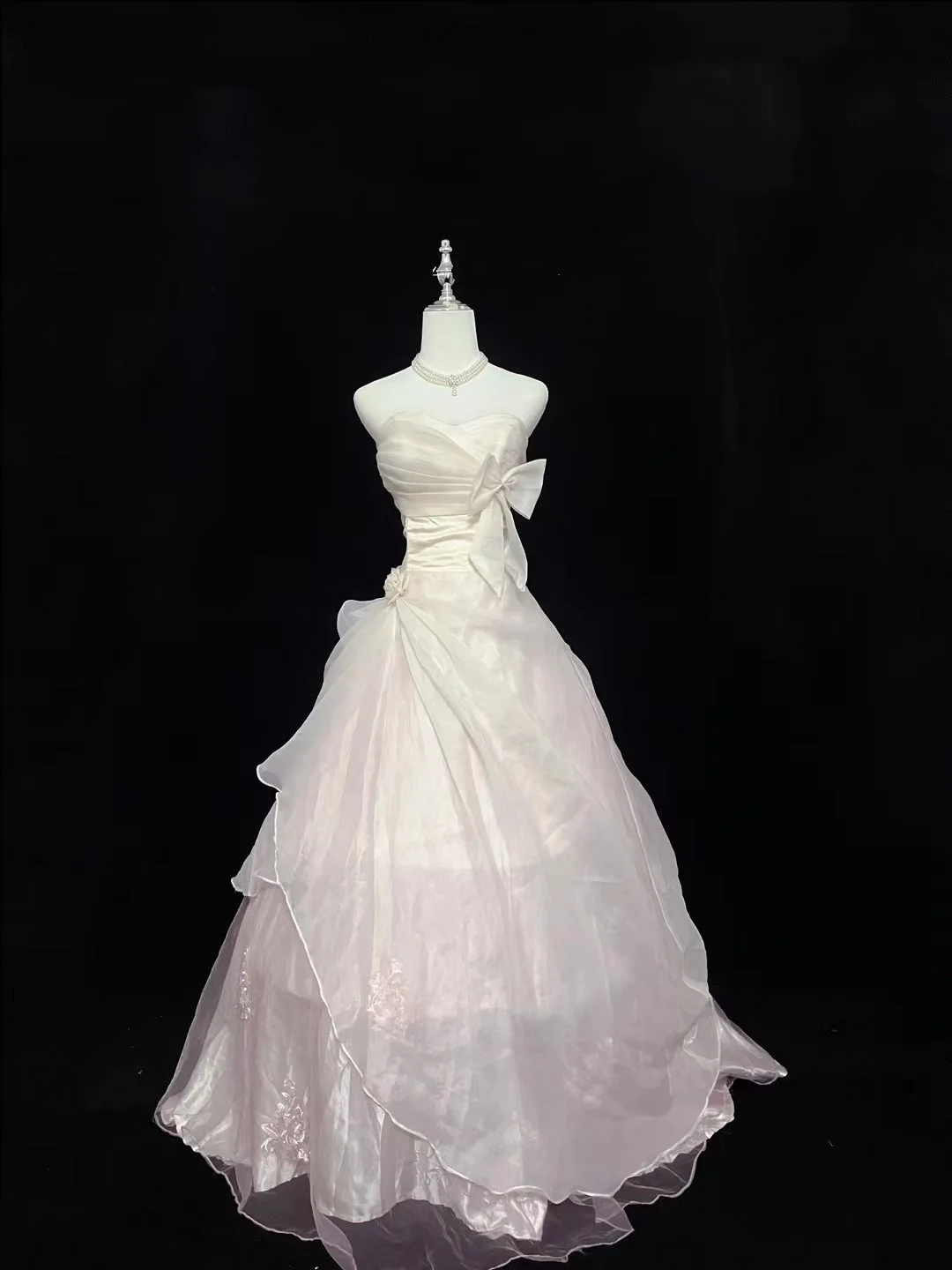 Sweetheart A-Line Long Prom Dress Sweet 15 Birthday Dress