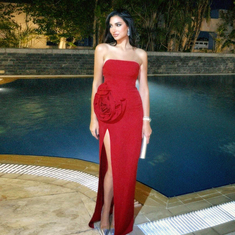 Fleming Maxi Dress Red