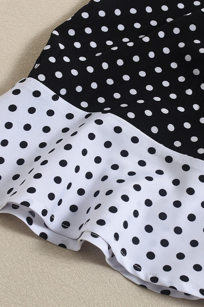 Modern Fl Polka Dots Dress for Modern Fashion Wear Boutique Fashion Style 3