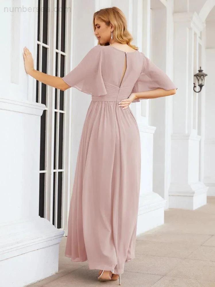 ZapDress Bridesmaid Dresses for Women Wedding Long Party Prom Dress 28068 (ZD16988)