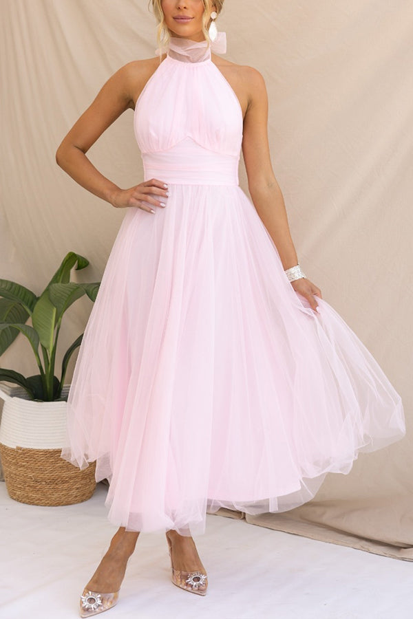 Maricela Effortless Dress with a Long Skirt Boutique Collection