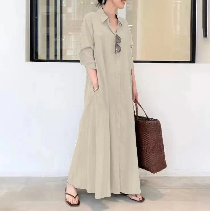 Lucia Premium Women's Long Sleeved Polo Dress Chic Silhouette Collection
