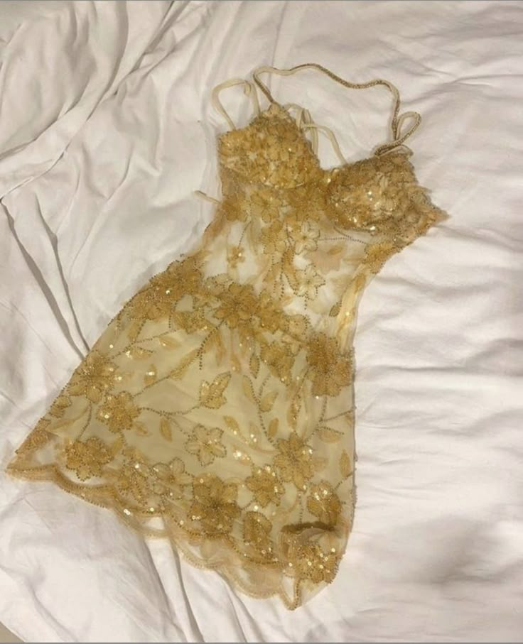 Sexy Spaghetti Straps Gold Sequin Homecoming Dress Short Cocktail Dress