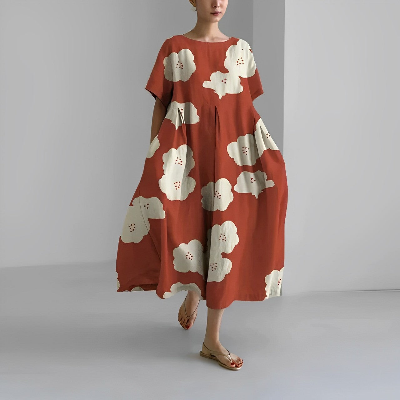 Victoria Printed Dress For Contemporary Dress for Modern Casual Wear