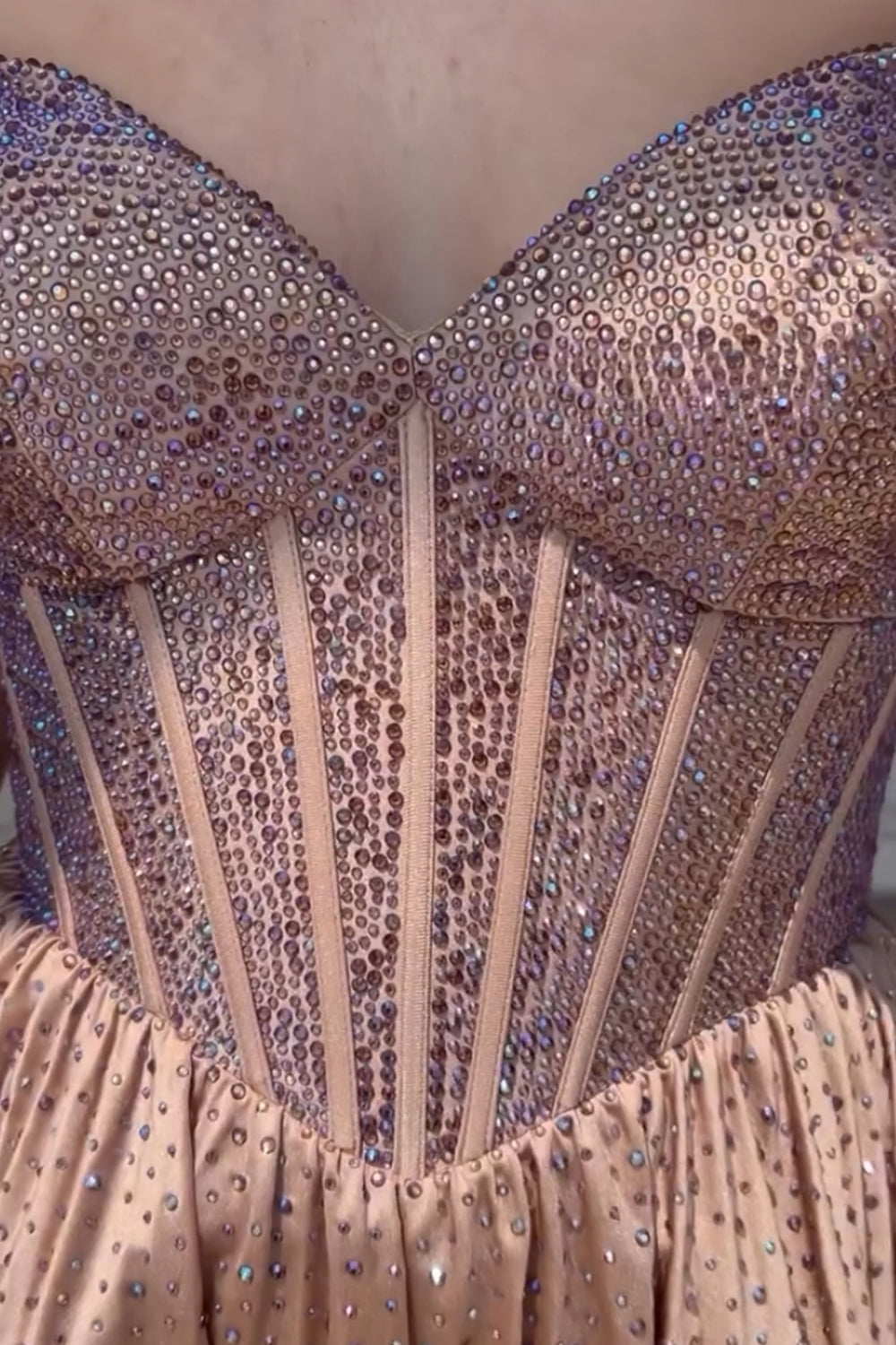 A Line Homecoming Dresses Beaded Corset Short Cocktail Dresses