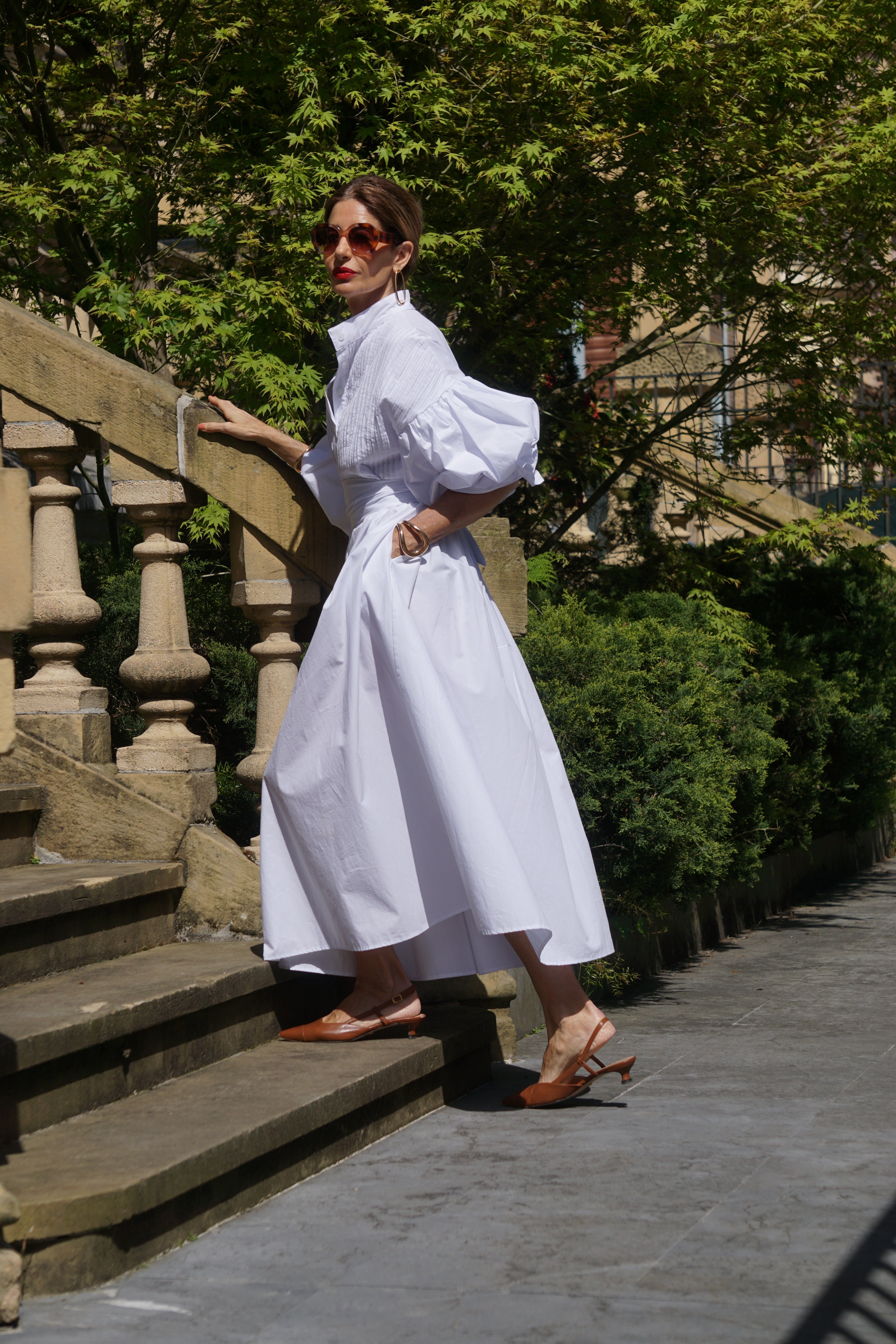 Reina Timeless White Dress Boutique Collection