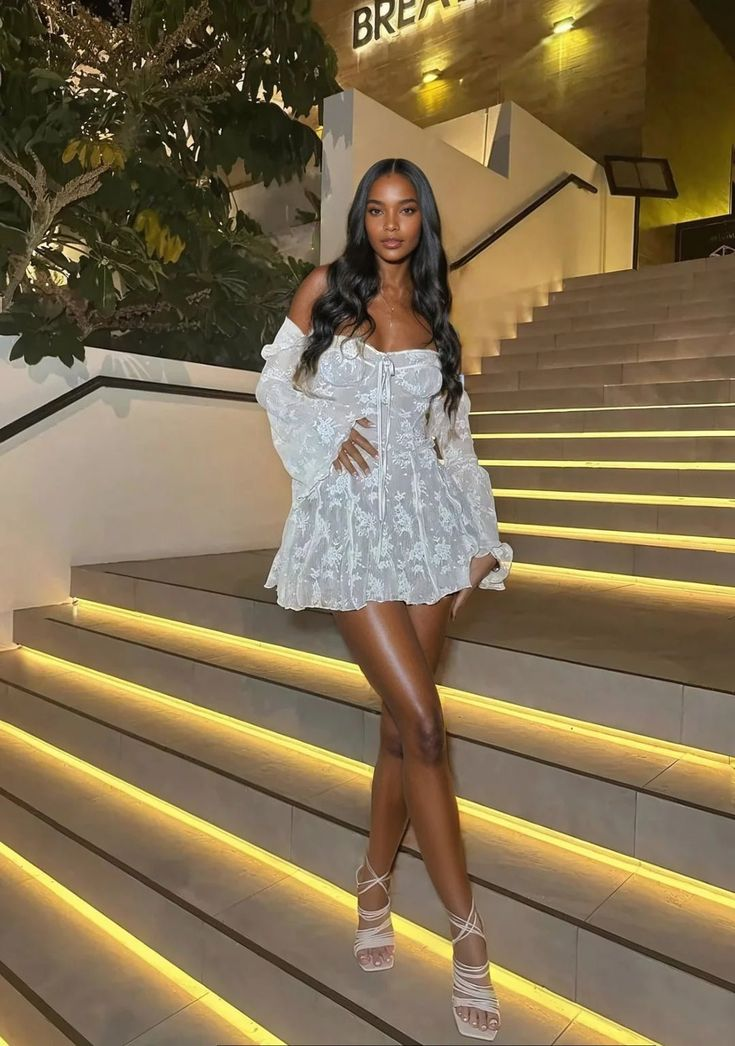 Classy White Lace Off The Shoulder Birthday Outfits A Line Homecoming Dress