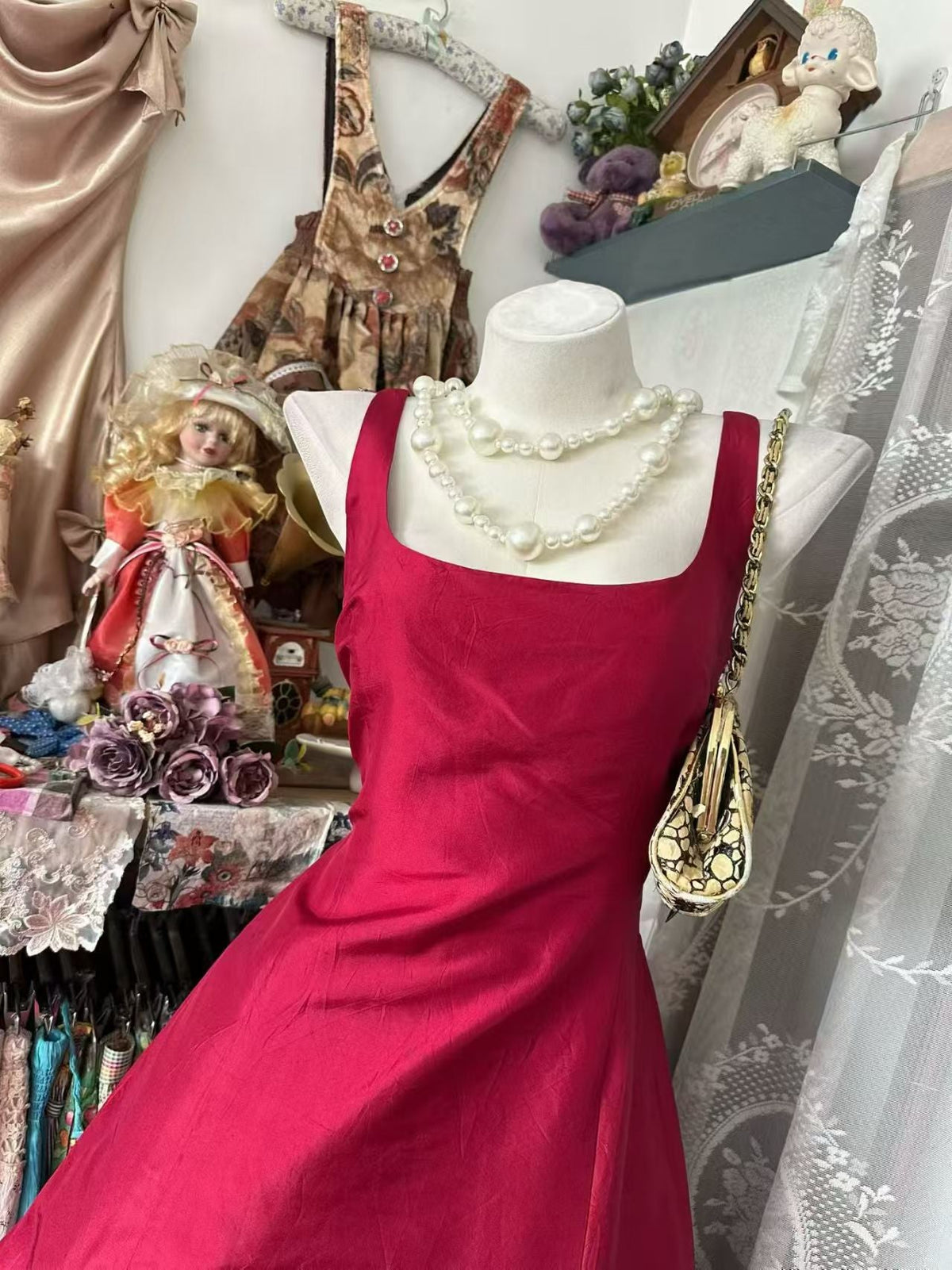 A-Line Burgundy A-Line Short Homecoming Dress