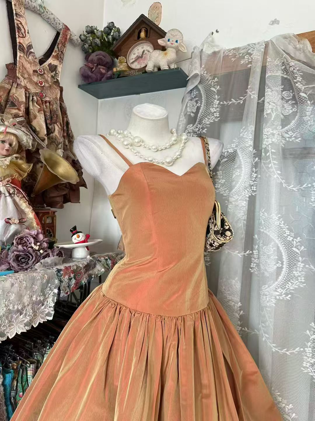 A Line Taffeta Formal Prom Dress Birthday Dress J10520