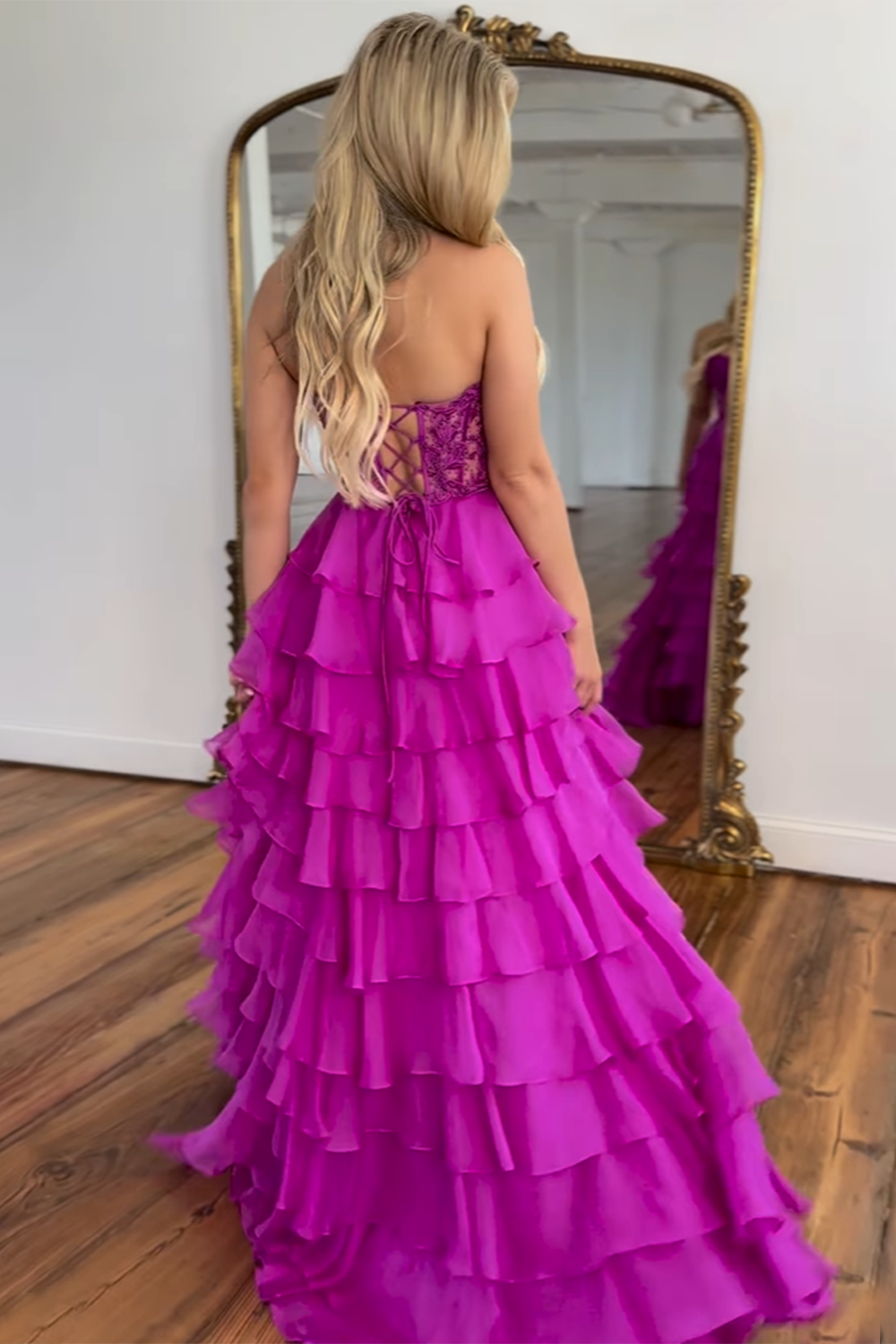 Sweetheart A-Line Evening Party Gowns Floor-Length Royal Blue Prom Dress with Appliques