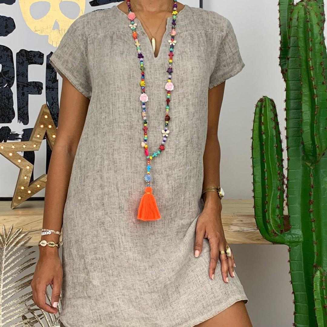 Abigail Premium Cotton Casual Dress Designer Edit