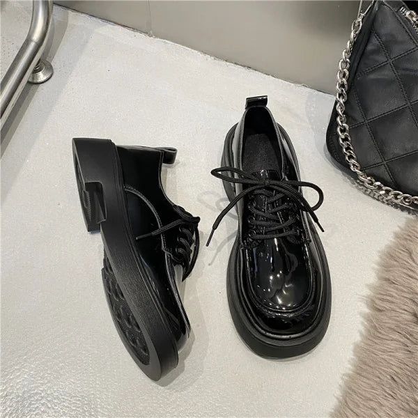 Fur Soft Casual Round Toe Shallow Mouth AllMatch Low Heels Dress Oxfords Loafers
