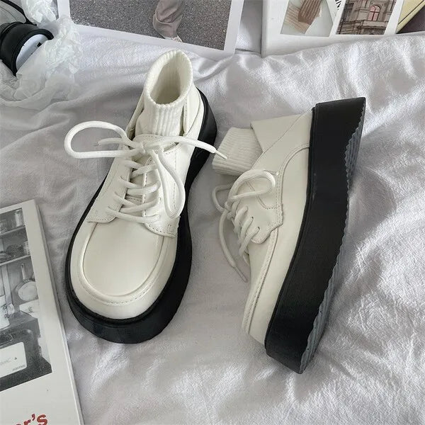 Fur Soft Casual Round Toe Shallow Mouth AllMatch Low Heels Dress Oxfords Loafers
