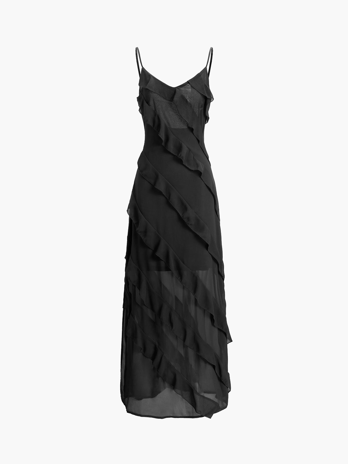 Shelby Exclusive Ruffled Dress Chic Silhouette Collection