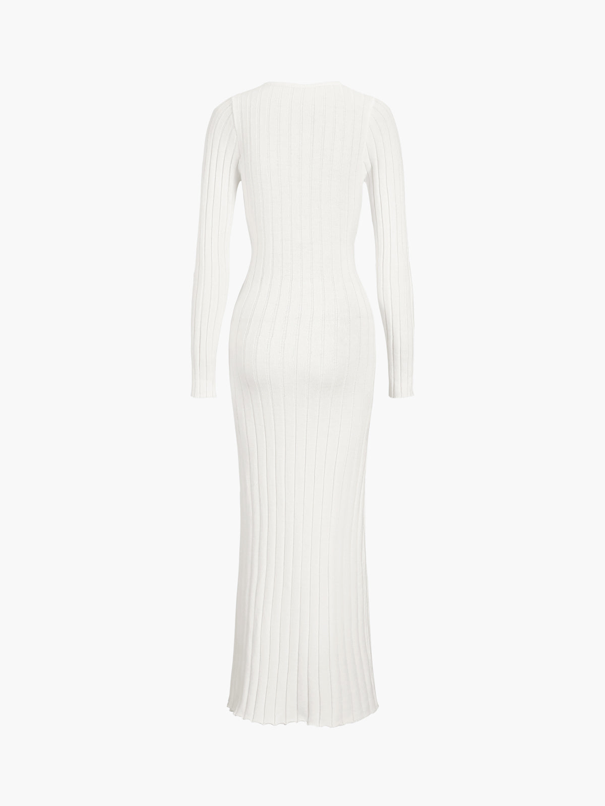 Coastal Allure Knotted Trendy Long Sweater Dress