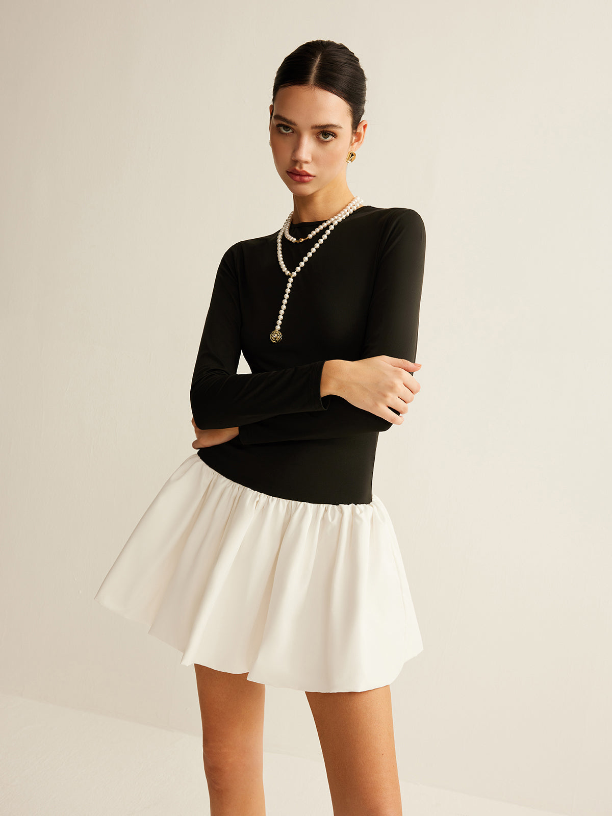 Cpcomense250826 059 Dress with Relaxed Fit and Layered Outfit Styling