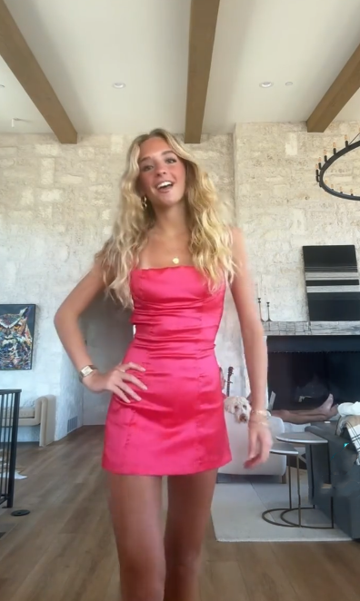 Pretty Pink Strapless Satin Sheath Cocktail Dress Short Homecoming Dress - FashionDia