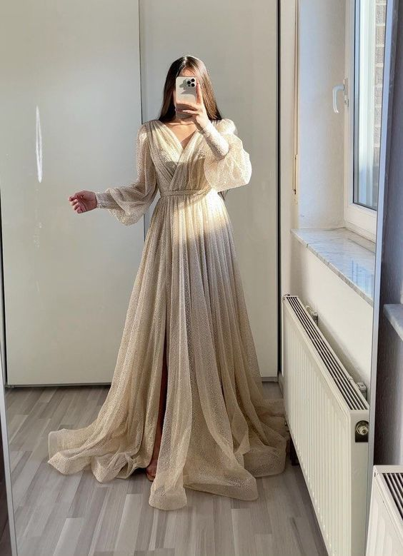 Fashion party dress evening dress Long Prom Dress Y6992 - View 2 | VelvetHem