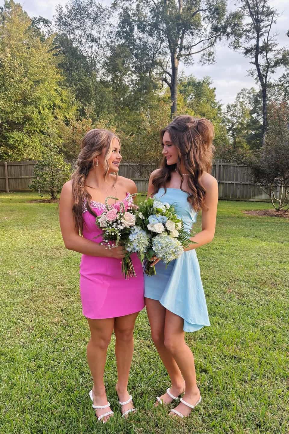 Beaded Strapless Pink Sheath Homecoming Dress J11268