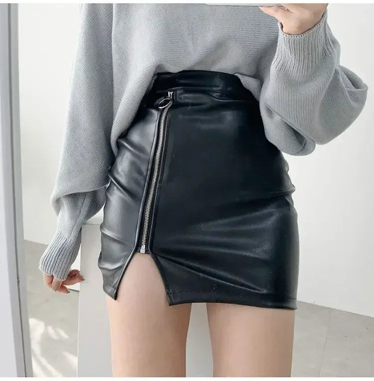 DressBetty - Black Mini Package Hip Pencil Skirt - View 2 | VelvetHem