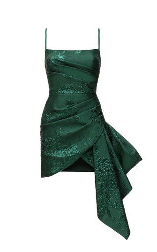 Simple Sheath Spaghetti Straps Dark Green Lace Short Homecoming Dress Birthday Dress - View 5 | FashionDia