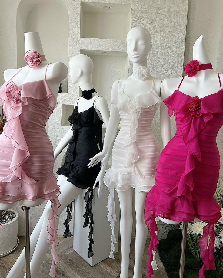 Sexy Sheath Homecoming Dress With Tiered Ruffle Skirt Bodice Birthday Outfits - FashionDia