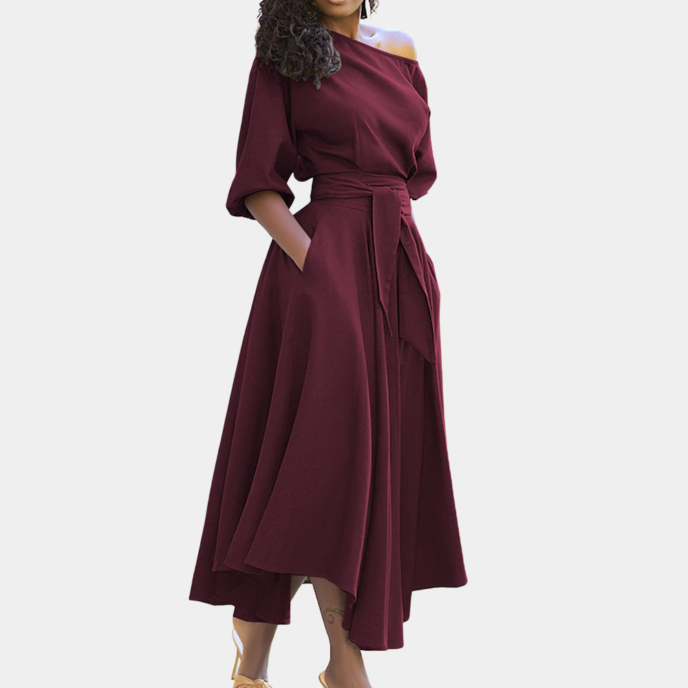 Orsina Luxurious Midi Dress for Women Wardrobe Essential