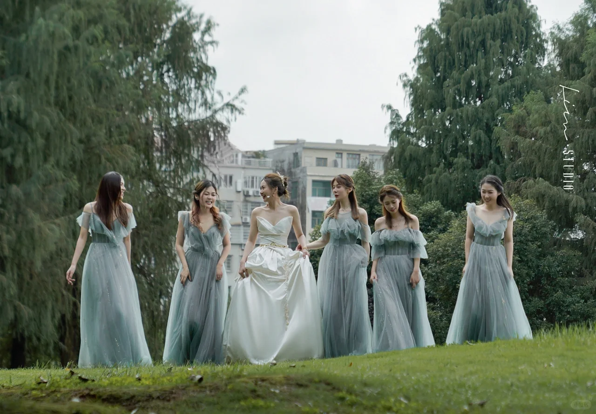 Simple A-Line Strapless Satin Long Wedding Dresses - View 3 | FashionDia