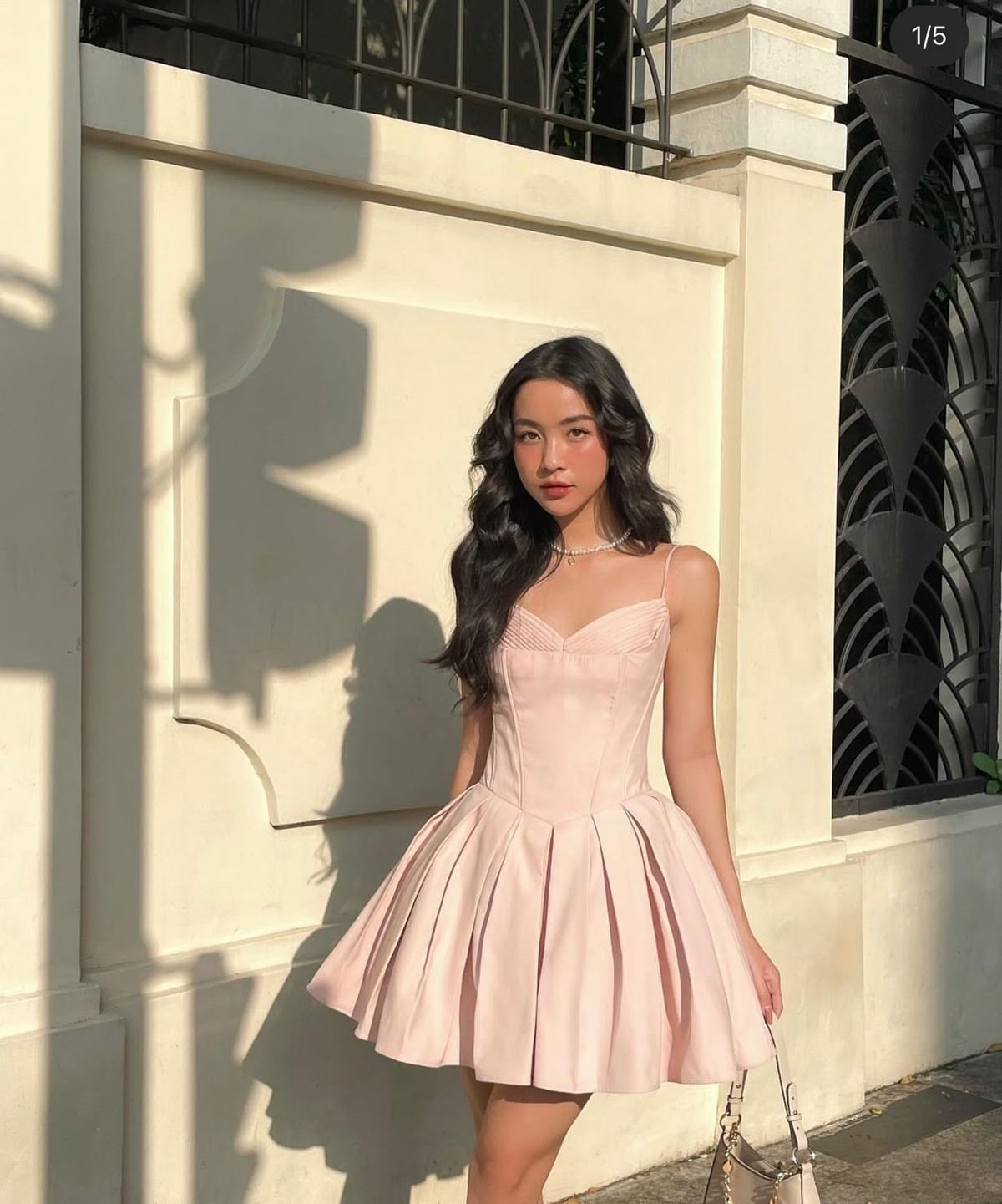Pretty A-Line Spaghetti Straps Satin Short Homecoming Dress 18th Birthday Outfits - View 2 | FashionDia