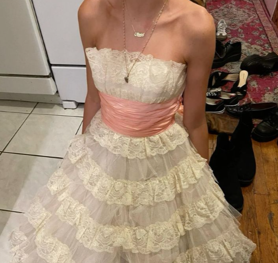 Sweet 16th Ball Gown Strapless Lace Short Homecoming Dress Birthday Outfits - View 4 | FashionDia